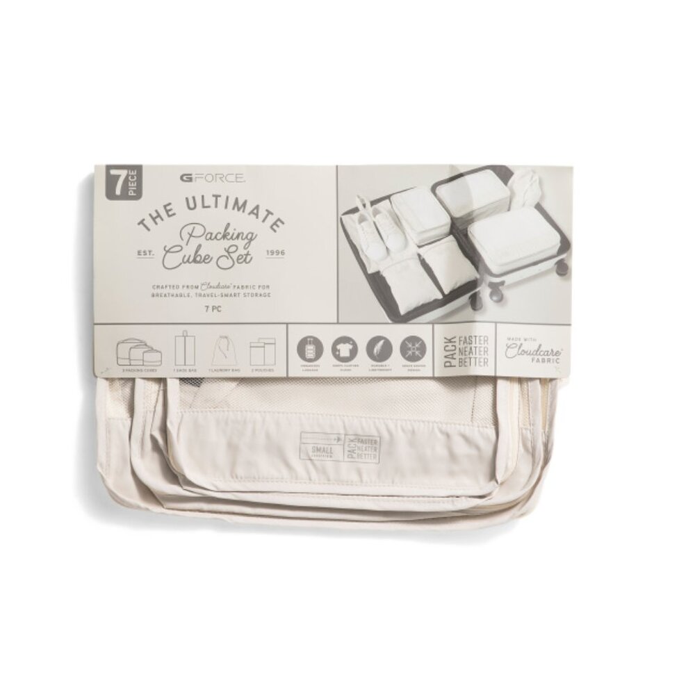 G-Force Stone 7pc Rectangular Packing Cubes Set - image 2